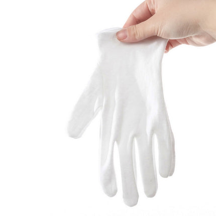 12 Pairs Pure Cotton Working Gloves, Thin Section, Thin Section