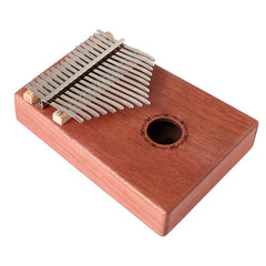 17-tone Acacia Wood Single Kalimba Thumb Piano Kalimba Finger Piano, Acacia Wood