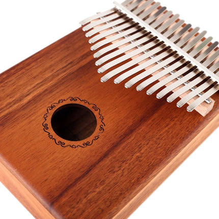 17-tone Acacia Wood Single Kalimba Thumb Piano Kalimba Finger Piano, Acacia Wood