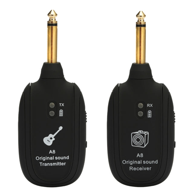 Guitar Wireless Transmitter Receiver A8 Electric Guitar Wireless Connection System Pickups, Guitar Wireless Transmitter