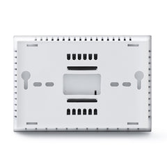 BHP-8000-WIFI-SS 3H2C Smart Home Heat Pump Round Room Brushed Mirror Housing Thermostat with WiFi, AC 24V