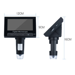 720P 4.3 inch Display Screen HD Industrial Digital Microscope