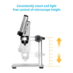 inskam317 1080P 4.3 inch LCD Screen WiFi HD Digital Microscope, Metal Bracket, Metal Bracket