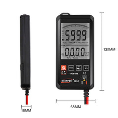 HY128A Conventional Screen Ultra-thin Touch Smart Digital Multimeter Fully Automatic High Precision True Effective Value Multimeter, HY128A