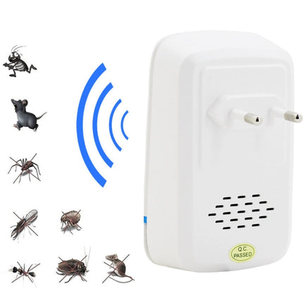 Electronic Ultrasonic Anti Mosquito Rat Insect Pest Repeller with Light, AC 110-220V