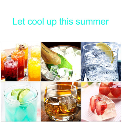 Small Square Ice Mold Trays Multi-layer Mold with Cover Ice Storage Box, 4 Layers, 4 Layers