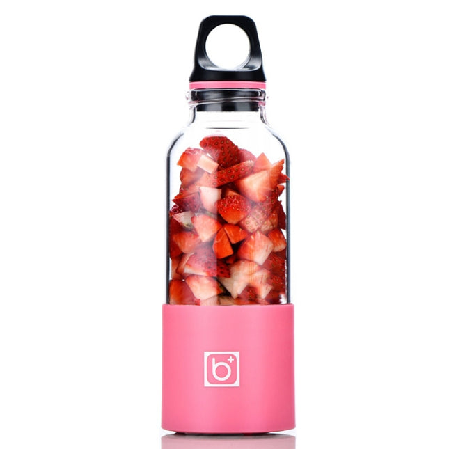 Bingo 500ml Mini Portable USB Rechargeable Electric Juicer Cup  Juicer Blender, 22000 Revolutions Per Minute, 2 Blade Head Pink, 2 Blade Head Green, 2 Blade Head Blue, 2 Blade Head Purple, 2 Blade Head Red