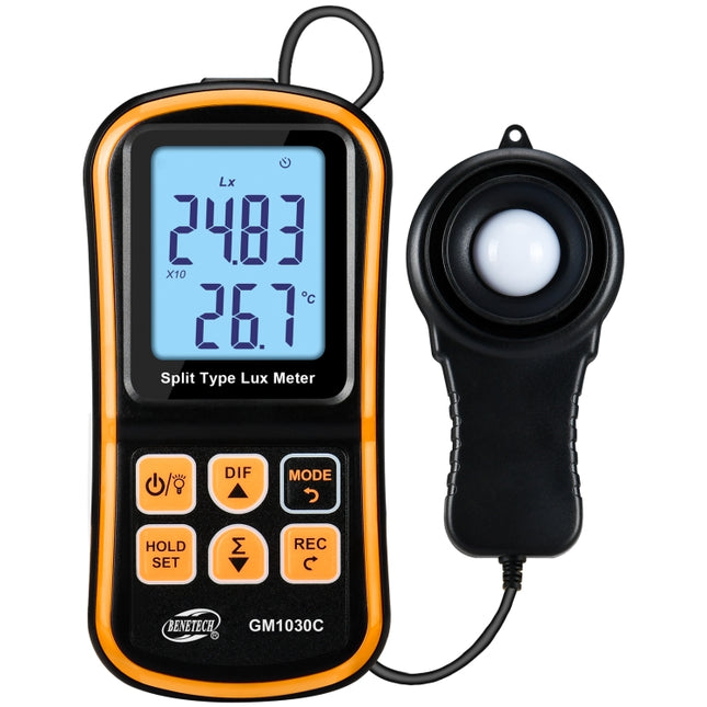 BENETECH GM1030C Portable Split Digital Illuminometer LUX Meter, GM1030C