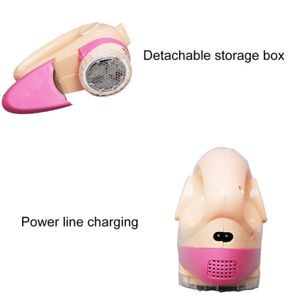 Household Upgrade Pig Shape Fluffy Trimmer Hairballs Clip Clothes Hair Removal Shaving Machine