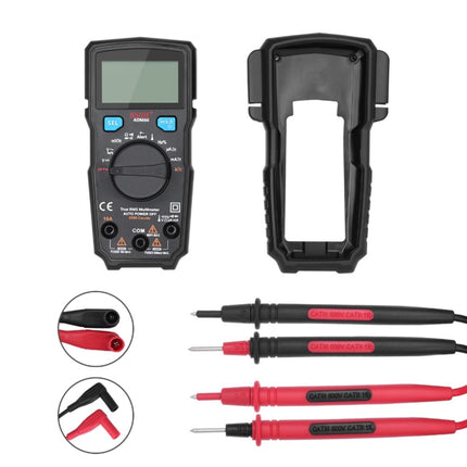 BSIDE ADM66 Handheld Household 6000 Count AC / DC Current Voltage Capacitor Automatic Range Multimeter with LCD Backlight & Card Slot Function