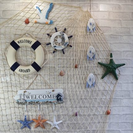 Decorative Life Ring Buoy Home Wall Door Hangings Decor, Diameter: 7cm / 14cm