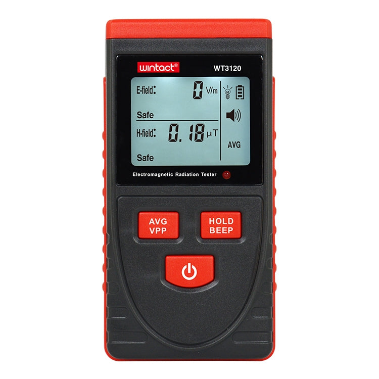 Wintact WT3120 Inductive Wood Moisture Meter Electromagnetic Radiation Tester, WT3120