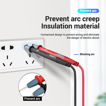 5 PCS CAT III 1000V 20A Multimeter Test Leads Probes, 5 PCS