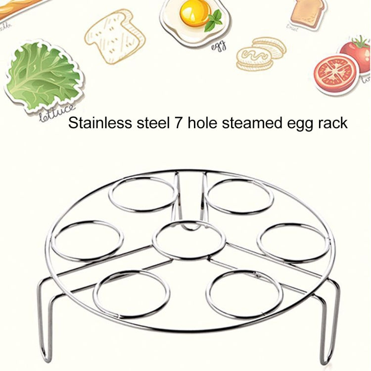 Steamer Rack Basket Egg Vegetable Steaming Trivet for Instant Pot Pressure Cooker, Diameter: 17.5cm, Height: 8cm, Diameter: 17.5cm, Height: 8cm