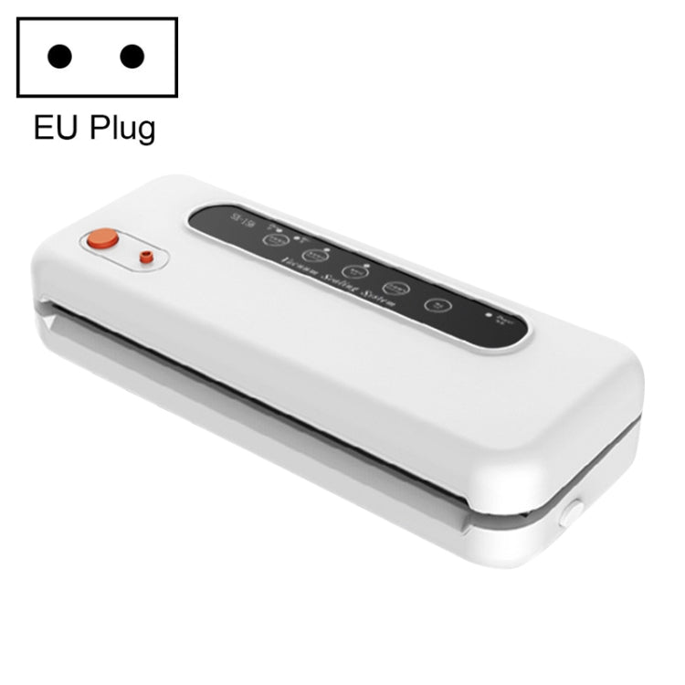 Household Commercial Food Vacuum Plastic Packaging Machine Sealer Closer Machine, EU Plug, Food EU Plug (Black), Food EU Plug (White)