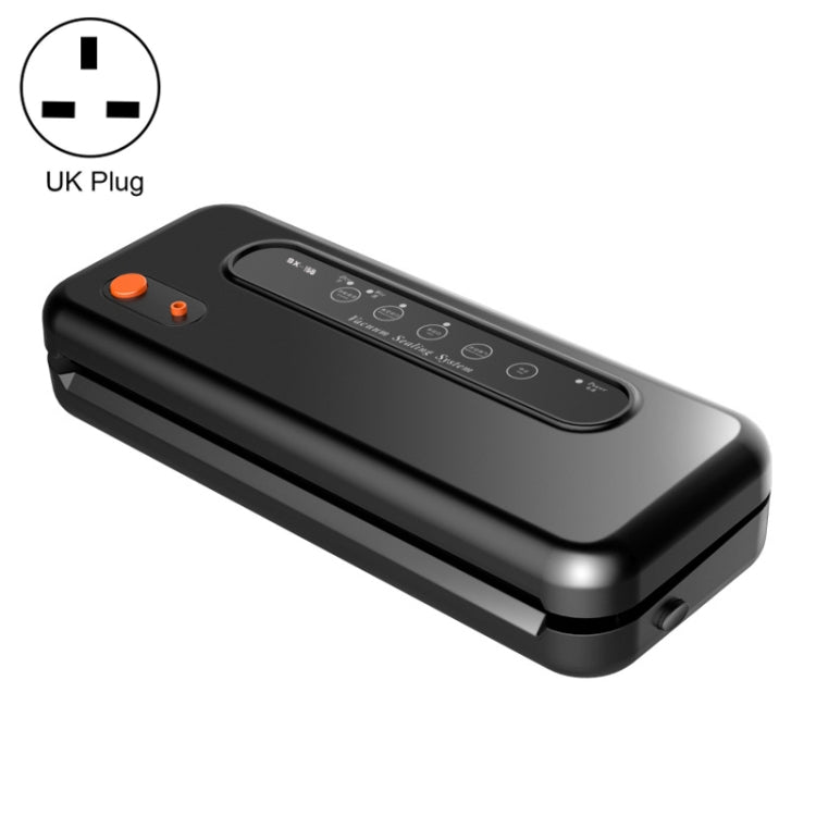 Household Commercial Food Vacuum Plastic Packaging Machine Sealer Closer Machine, UK Plug, Food UK Plug (Black), Food UK Plug (White)