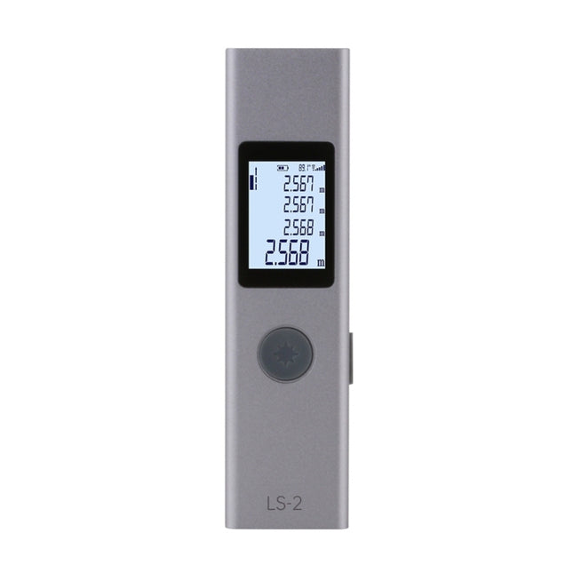 LS-2 25m Rechargeable LCD Digital Laser Rangefinder Distance Meter, 25m