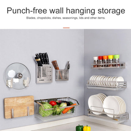 304 Stainless Steel Wall-mounted Kitchen Rack Hanging Seasoning Holder, Seasoning Holder