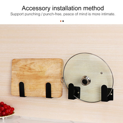 Stainless Steel Wall-mounted Kitchen Rack Hanging Kinfe Chopsticks Canister Holder, Kinfe Chopsticks Canister Holder
