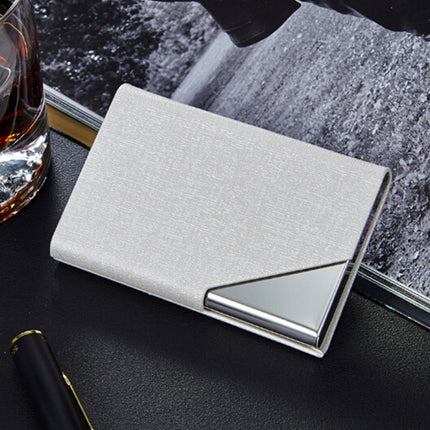 Oracle Bone Texture Business Card Holder Wallet Credit Card ID Case Holder, Random Color