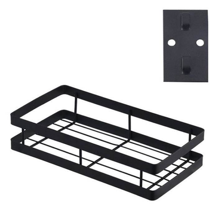 25cm Kitchen Punch-free Wall Mount Seasoning Storage Rack, 25cm