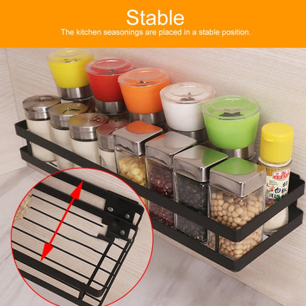 35cm Kitchen Punch-free Wall Mount Seasoning Storage Rack, 35cm