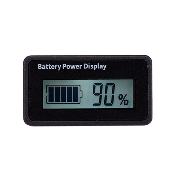 H5 12V-48V Lead-acid Battery Voltage Tester Percentage Voltmeter Gauge Lithium Battery Status Monitor, 12V-48V White Light, 12V-48V Blue Light, 12V-48V Green Light
