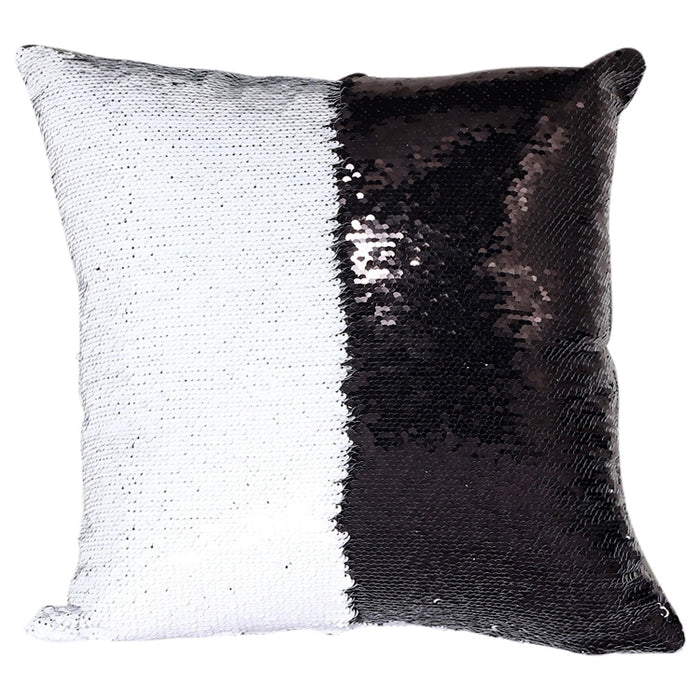 DIY Two Tone Glitter Sequins Throw Pillow Case Reversible Sequin Magical Color Changing Pillow Cover, Size: 40*40cm, HC6661A, HC6661AB, HC6661AC, HC6661AD, HC6661AE, HC6661AF, HC6661AG, HC6661AH, HC6661AJ, HC6661AK, HC6661AL, HC6661AM, HC6661AN, HC6661...