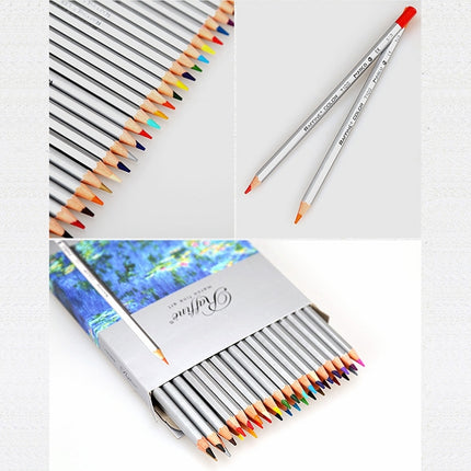 Professional Art Sketch Coloring Books Drawing Vibrant Colors 36-color Wooden Colored Pencils Set