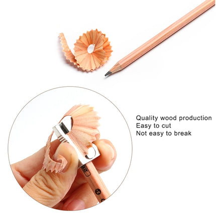 12pcs Drawing Writing Sketch Wooden Pencil Pre-sharpened 2B Art Graphite Pencils