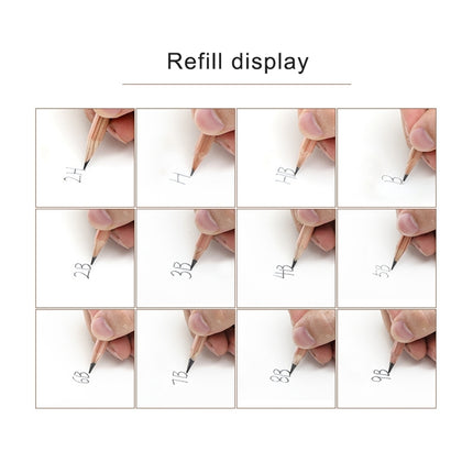 12pcs Drawing Writing Sketch Wooden Pencil Pre-sharpened HB Art Graphite Pencils