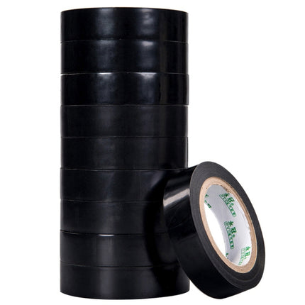 10 PCS 16mm Waterproof PVC Insulating Tare Electricians Electrical Tape, 16mmx10m 10PCS