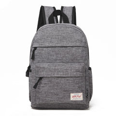 Universal Multi-Function Canvas Cloth Laptop Computer Shoulders Backpack Students Bag for 13-15 inch, Size: 36x25x10cm