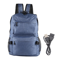 Universal Multi-Function Canvas Cloth Laptop Computer Shoulders Backpack Students Bag for 13-15 inch, Size: 36x25x10cm