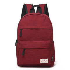 Universal Multi-Function Canvas Cloth Laptop Computer Shoulders Backpack Students Bag for 13-15 inch, Size: 36x25x10cm