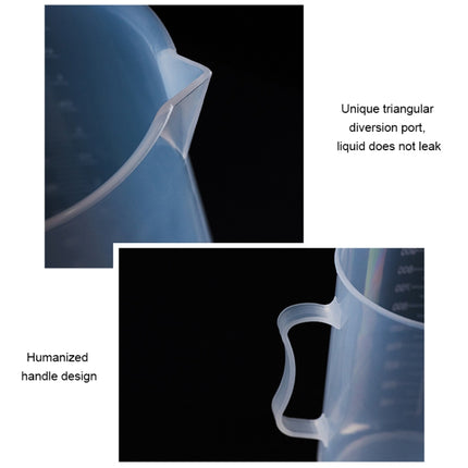 10 PCS 250ml Food Grade PP Plastic Flask Digital Measuring Cup Cylinder Scale Measure Glass Lab Laboratory Tools, 250ml