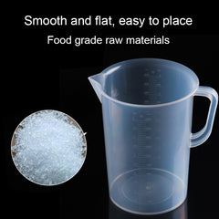 5000ml Food Grade PP Plastic Flask Digital Measuring Cup Cylinder Scale Measure Glass Lab Laboratory Tools, 5000ml
