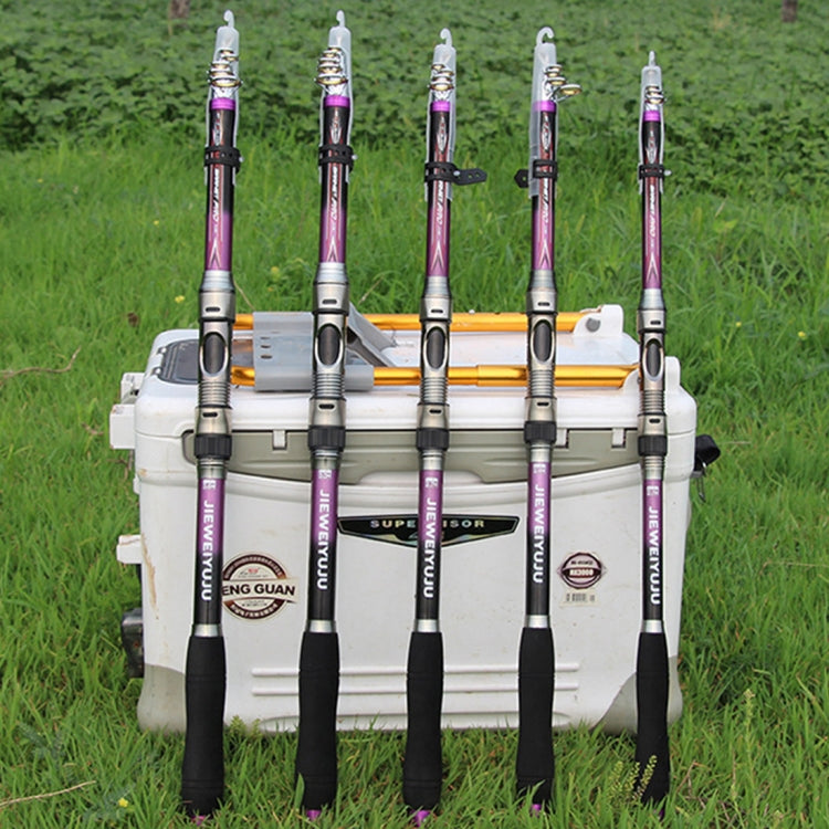 2.1m Carbon Pole Travel Portable Fishing Pole,Random Color Delivery, 2.1m