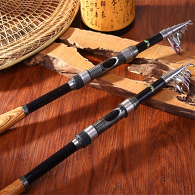 2.1m Carbon Pole Travel Portable Fishing Pole,Random Color Delivery, 2.1m