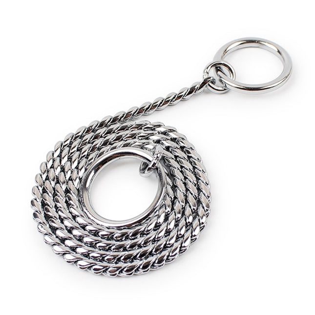 50cm x 4mm Pet P Chain Pet Collars Pet Neck Strap Dog Neckband Snake Chain Dog Chain Dog Collar