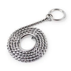 50cm x 4mm Pet P Chain Pet Collars Pet Neck Strap Dog Neckband Snake Chain Dog Chain Dog Collar