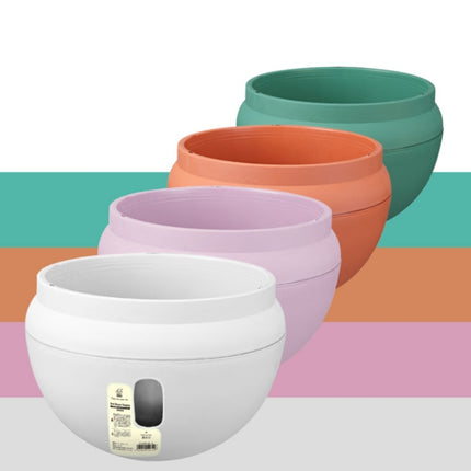 Hanging Plastic Flower Pots Hanging Pots Flower Pot With Hanging Chain,Medium Size:23.2*15.7cm ,Random Color Delivery