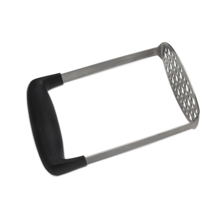 Stainless Steel Manual Pumpkin Potato Ricer Masher with Broad and Ergonomic Horizontal Handle, Single layer stainless