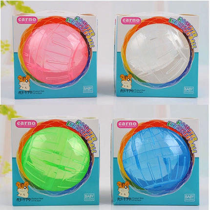 Pet Small Toy Hamster Ball Toy No Bracket, Random Color Delivery, Size: L, Diameter: 14.5cm