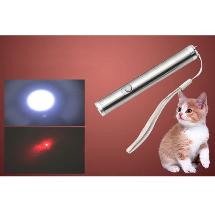 Laser Tease Cat Rods LED Light Laser Funny Interactive Cat Pen Toys