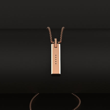 Mijobs Metal Screwless Magnetic Pendant Necklace for Fitbit Flex 2, Host not Included