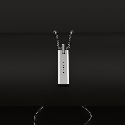 Mijobs Metal Screwless Magnetic Pendant Necklace for Fitbit Flex 2, Host not Included