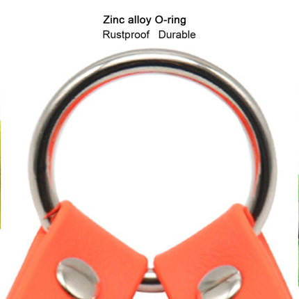 TPU Material Pet Dogs 2 in 1 Tangle-free Traction Rope Double Pet Dog Walking Leash, Length: 25 cm, 2 in 1 (Red)