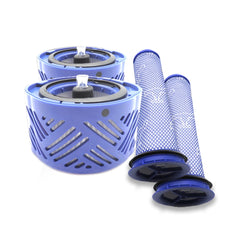 XD955 4 in 1 Rear Filter Core + Pre-filter for Dyson V6 Vacuum Cleaner Accessories, XD955