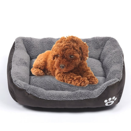 Candy Color Four Seasons Genuine Warm Pet Dog Kennel Mat Teddy Dog Mat, Size: XXL, 95×72×18cm